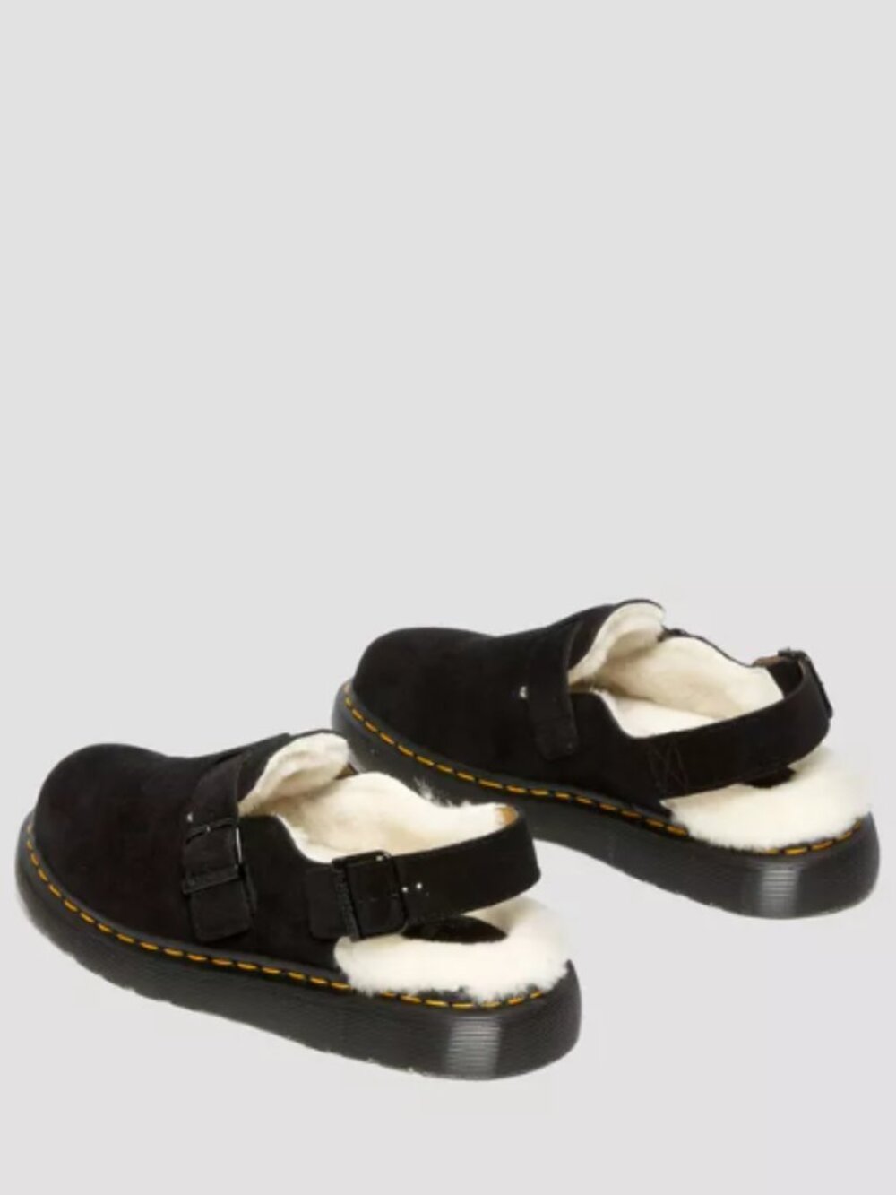 Jorge Made in England Shearling Slingback Mules